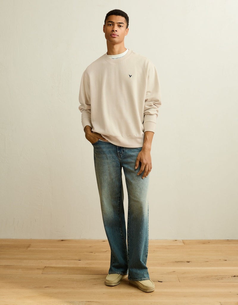 American Eagle AE Lightweight Logo Sweatshirt - Image 1