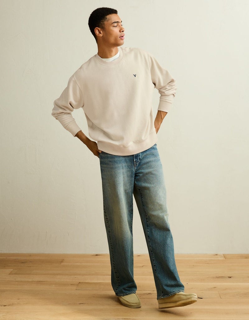 American Eagle AE Lightweight Logo Sweatshirt - Image 3