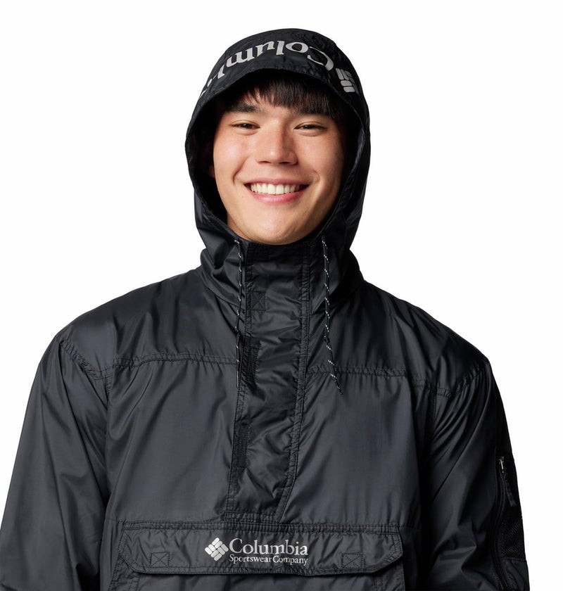 Columbia Men Black Omni Shield Challenger II Windbreaker Jacket, L - Image 2