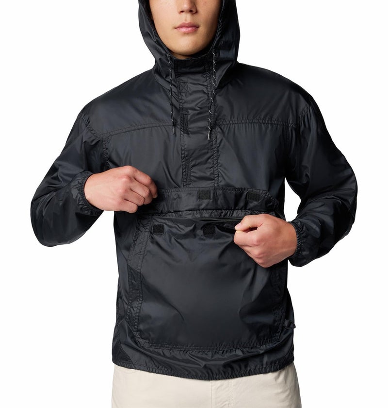 Columbia Men Black Omni Shield Challenger II Windbreaker Jacket, L - Image 4
