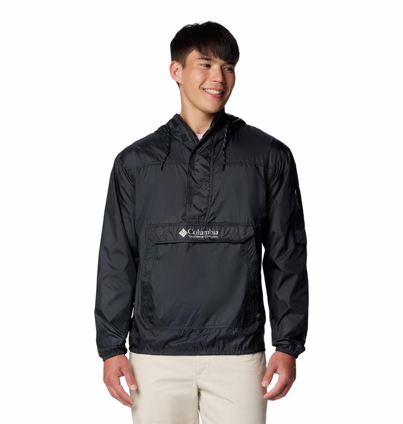 Columbia Men Black Omni Shield Challenger II Windbreaker Jacket, L - Image 1