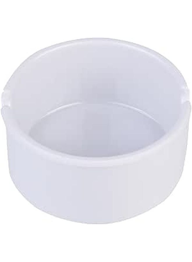 Round Shape High Temperature Resistant Porcelain Ashtray for Home and KTV Use - Image 1