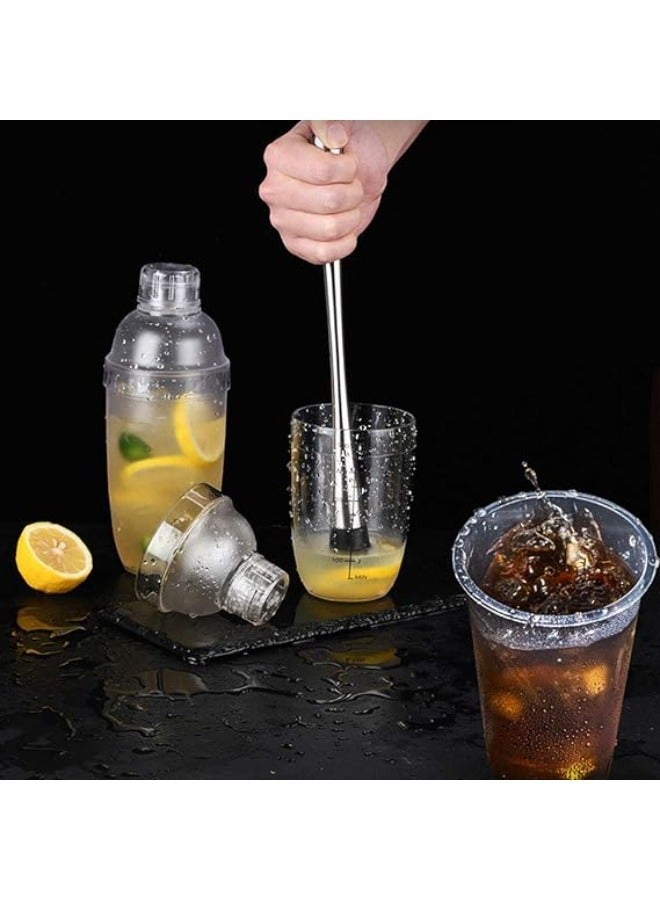 HOMESTAR Coffee Transparent Shaker 350ML - Image 2