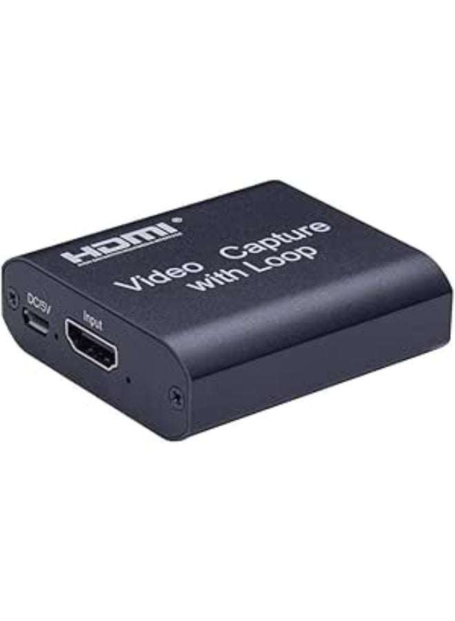 Video Capture Card – Easy Plug & Play HDMI Capture – Ideal for Gaming, Streaming & Online Meetings - Image 1