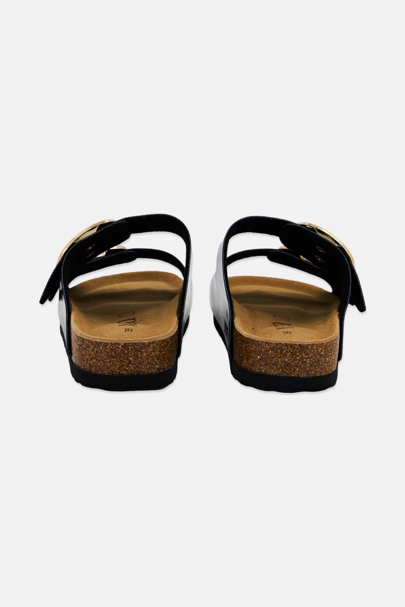 XOXO Women Slip On Slipper, Navy  - Image 2