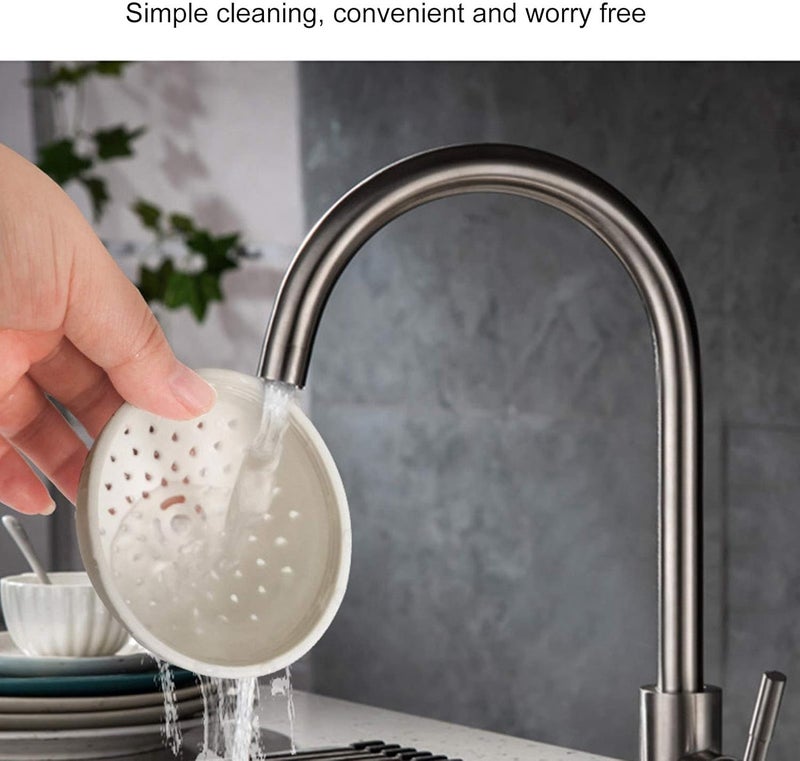 klarako Can Strainer Mini Colander, 3 Piece Small Silicone Can Filter Drain Cover Portable Multipurpose Quick Draining Drainer Strainer Kitchen Gadget Hold Food - Image 4