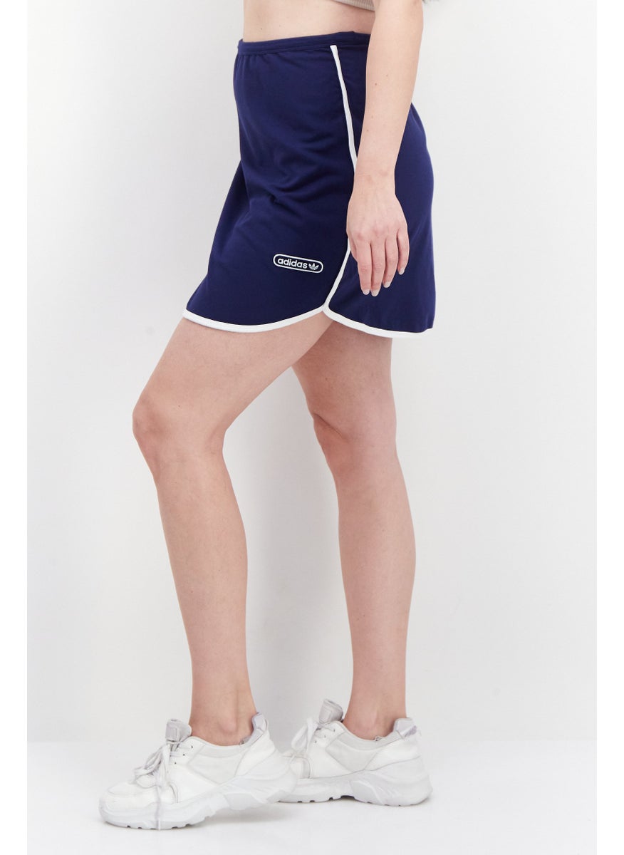 adidas Originals Women Sportswear Fit Training Skirt, Navy Blue  - Image 3