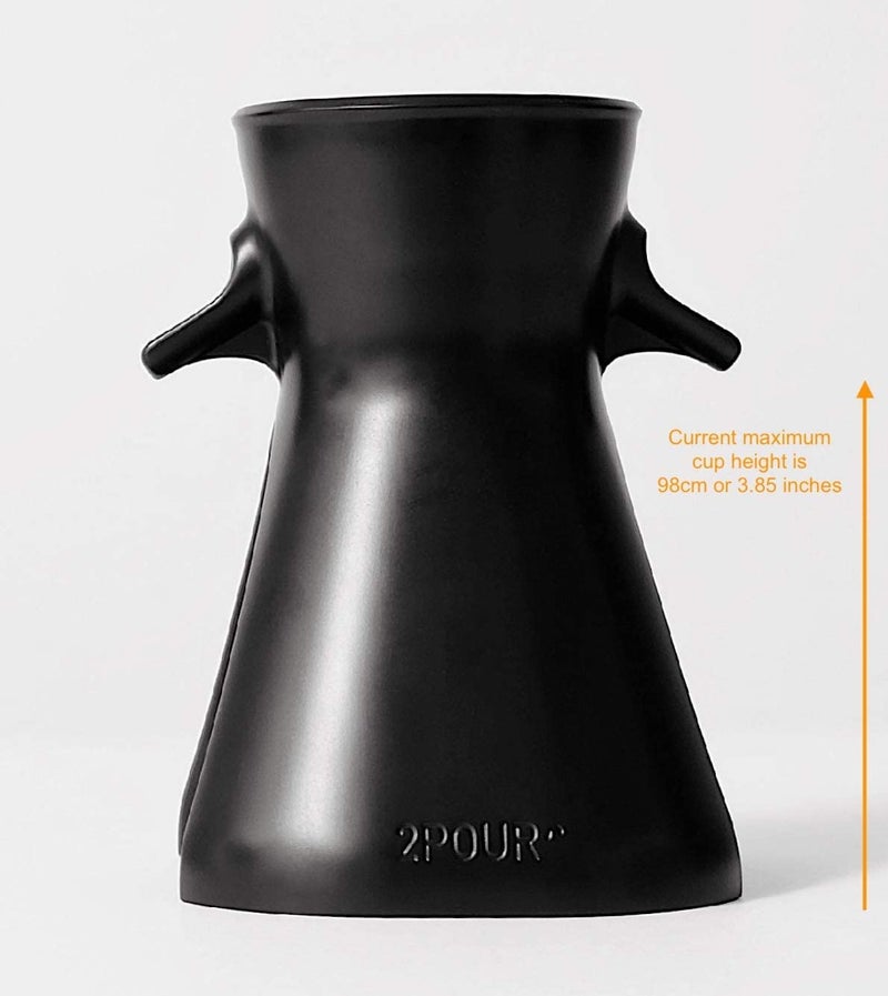 2POUR® الملحق الجديد ذو الضغط المزدوج لصانعة القهوة Aeropress® (غير مناسب للإصدار XL) - Image 2