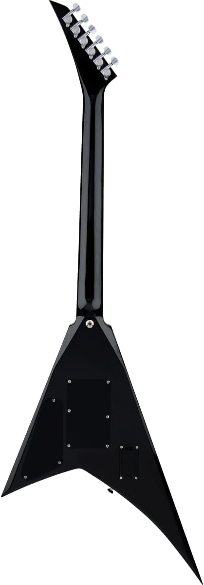 Jackson Pro Plus Series RR1A Rhoads Limitededition Electric Guitar  Gloss Black Aged White Binding - Image 3