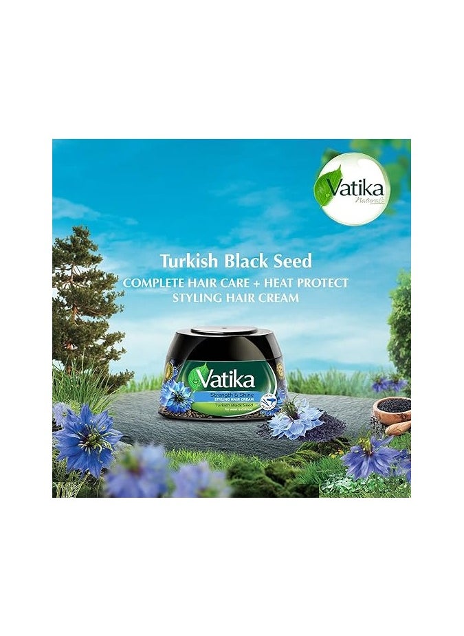VATIKA Vatika Naturals Strength &Shine Styling Hair Cream Black Seed 190 ML  - Image 3