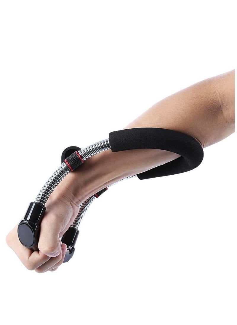 Generic - Poweroarts Adjustable Wrist and Forearm Strengthener - Black - Image 1