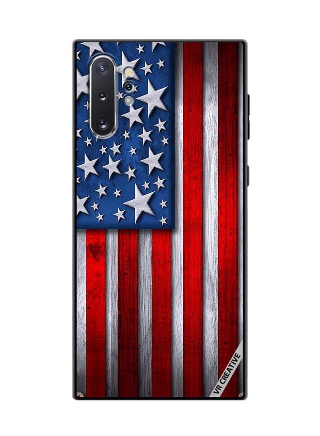 VR CREATIVE Protective Case Cover For Samsung Galaxy Note10 Plus 5G Usa Flag Design Multicolour - Image 1