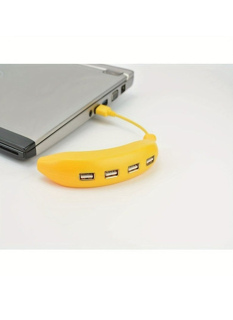 ماركة غير محددة - 1 قطعة موزع USB 2.0 مرح، موزع USB 4 منافذ USB، موسع USB لأجهزة الكمبيوتر المحمول، Xbox، محرك فلاش، HDD، وحدة التحكم، الطابعة، الكاميرا، لوحة المفاتيح، الماوس - Image 1