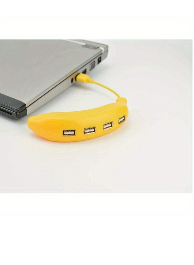 ماركة غير محددة - 1 قطعة موزع USB 2.0 مرح، موزع USB 4 منافذ USB، موسع USB لأجهزة الكمبيوتر المحمول، Xbox، محرك فلاش، HDD، وحدة التحكم، الطابعة، الكاميرا، لوحة المفاتيح، الماوس - Image 1