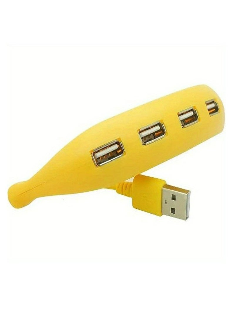 ماركة غير محددة - 1 قطعة موزع USB 2.0 مرح، موزع USB 4 منافذ USB، موسع USB لأجهزة الكمبيوتر المحمول، Xbox، محرك فلاش، HDD، وحدة التحكم، الطابعة، الكاميرا، لوحة المفاتيح، الماوس - Image 1