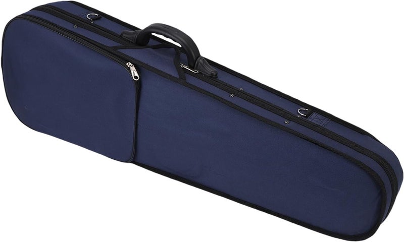4/4 Violin Case Blue, Lightweight Oxford Cloth with Impact Resist, Protective Storage Box for Travel and Home Use - Ergonomic Design, Shock Absorbing Foam, Ideal for Classical - Image 3