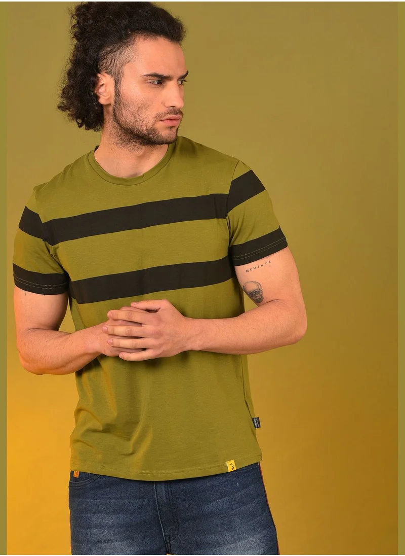 Campus Sutra Round Neck T-Shirt