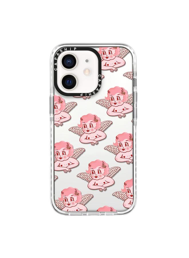 S-TOP Case For iPhone 12 Simple Illustration Pattern Full Coverage Phone Case - Image 1