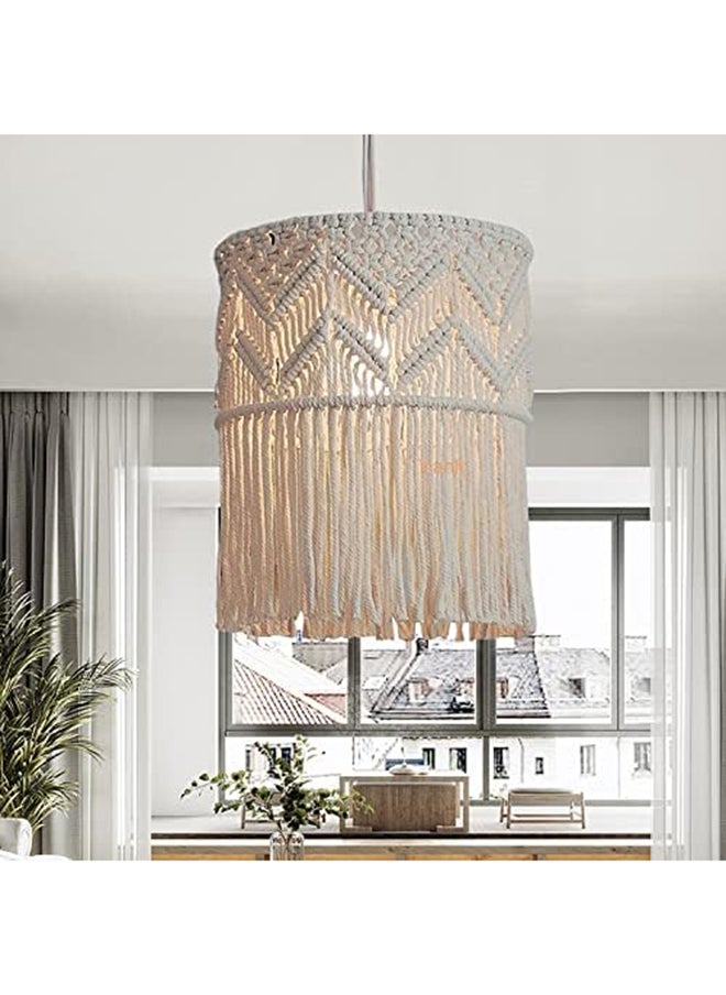 Antikiano - Handmade Wall Tapestry Lampshade Macrame Boho Decor - Image 1