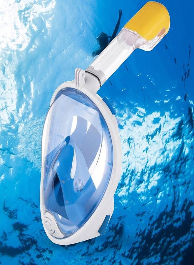 Matiko 180° Full Face Snorkel Mask with Panoramic View Anti-Fog, Anti-Leak with Adjustable Head Straps - See Larger Viewing Area Than Traditional Masks for Kids, Youth and Adult (F, L/XL) - Image 5