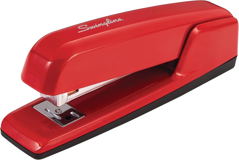 Swingline 747 Business Stapler - 30 Sheet Capacity, Jam Free, Metal Construction, Rio Red - Image 1