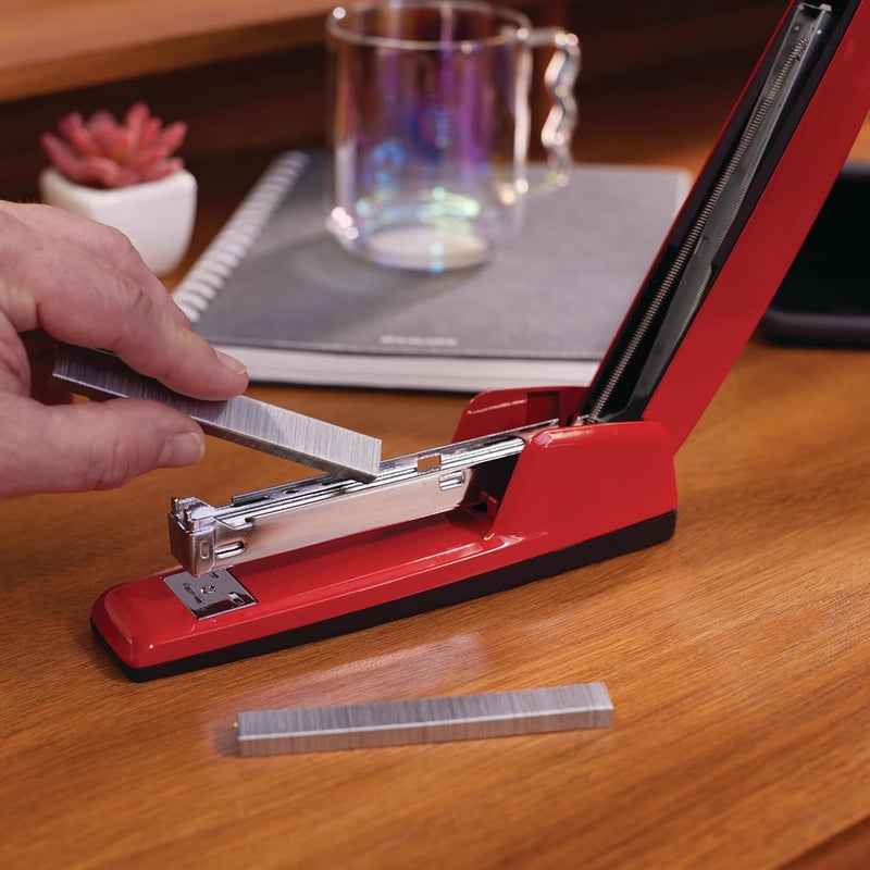 Swingline 747 Business Stapler - 30 Sheet Capacity, Jam Free, Metal Construction, Rio Red - Image 4