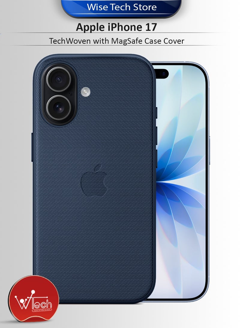 Wtech Apple iPhone 17 5G 2025 TechWoven with MagSafe Case Cover (MCMPMN) - Navy Blue - Image 1