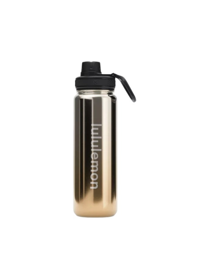 Lululemon Insulated Water Bottle for Hot or Cold, Stainless steel sports vacuum insulated water bottle, suitable for holding water, iced tea, hot tea, etc - Image 1