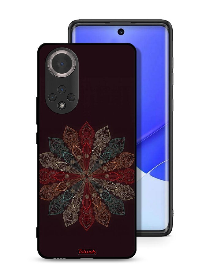Tolwak Honor 50 Protective Case Cover Mandala Flower Art - Image 1