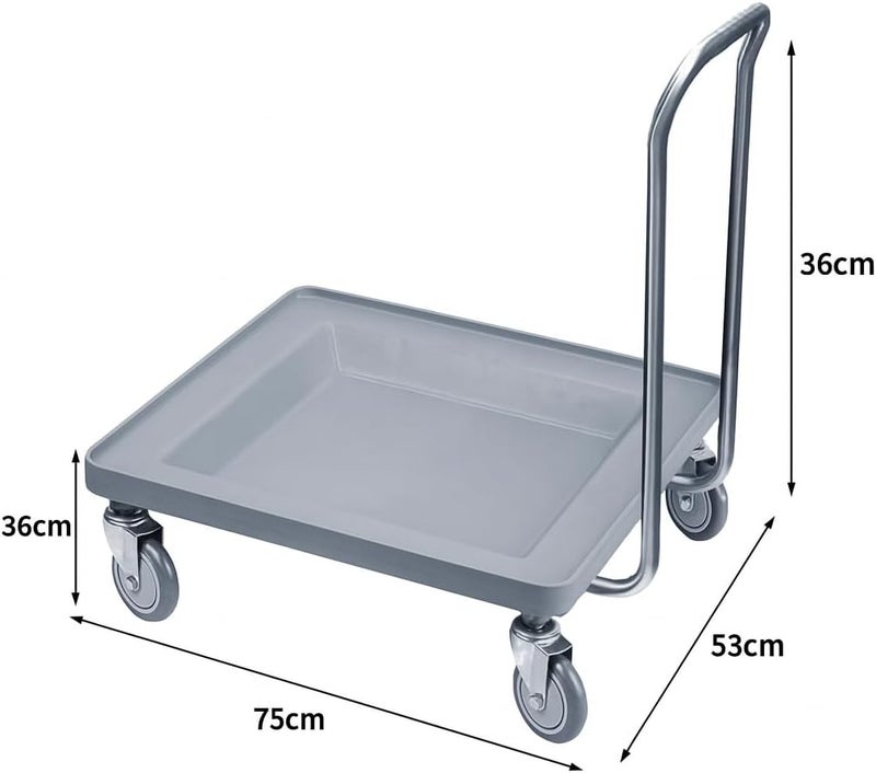 BS B&S Heavy-Duty Glass Rack Dolly - Image 2