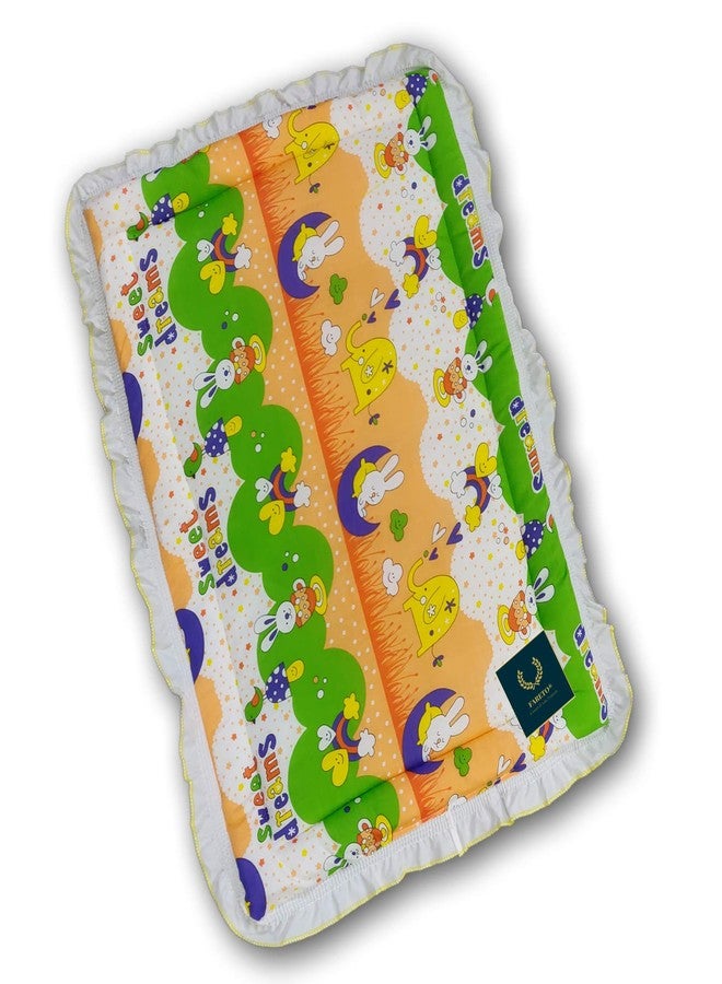 Fareto Newborn Baby Lacy Muslin Super Soft, Cradle Bed, Baby Bed (Multicolored)(0-12 Months)(Size: L-28 Inchs, B-19 Inchs)(Pack of 3) - Image 2