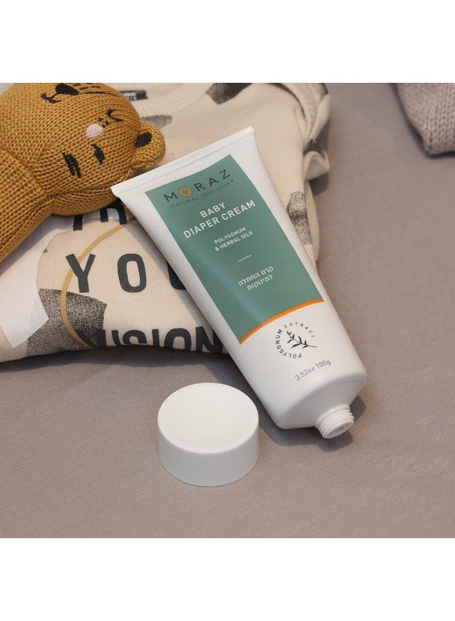 موراز كريم حفاضات الأطفال بوليغونوم بالأعشاب الطبيعية من موراز، 3.4 أونصة - Image 3
