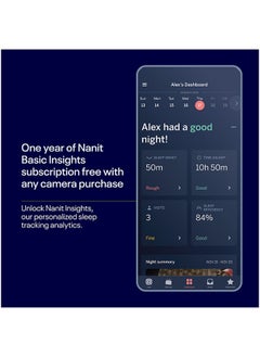 Nanit Pro Smart Baby Monitor And Wall Mount  - Image 4