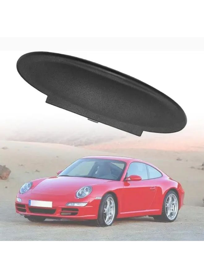 غطاء مرآة المكياج الأسود حاجب الشمس المتوافق مع الموديلات 911 996 997 986 987 قطعة بديلة - Image 3