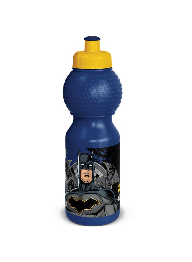 DC Batman 5 in 1 Value Pack (16" Trolley Bag with Lunch Box, Lunch bag, Water Bottle and Pencil Case)