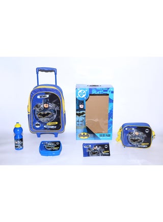 DC Batman 5 in 1 Value Pack (16" Trolley Bag with Lunch Box, Lunch bag, Water Bottle and Pencil Case) - pzsku/Z7FE0E6C2A0DA8904C3B1Z/45/1755184073/2a66079e-c6b2-4275-ad35-1460b3023b9e