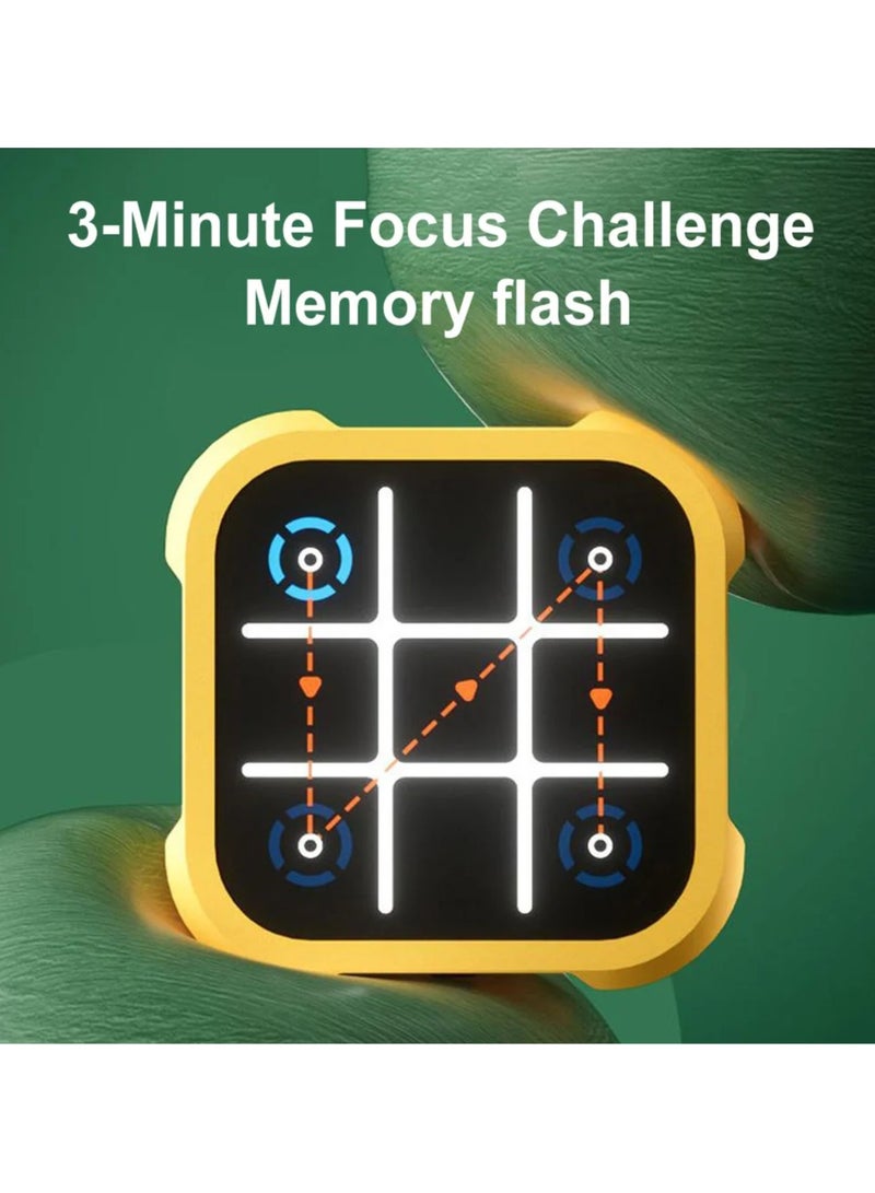 لعبة تيك تاك تو الإلكترونية 1 قطعة ألعاب تعليمية متعددة الوظائف للأطفال ألعاب لوحية محمولة هدايا للأطفال - Image 4