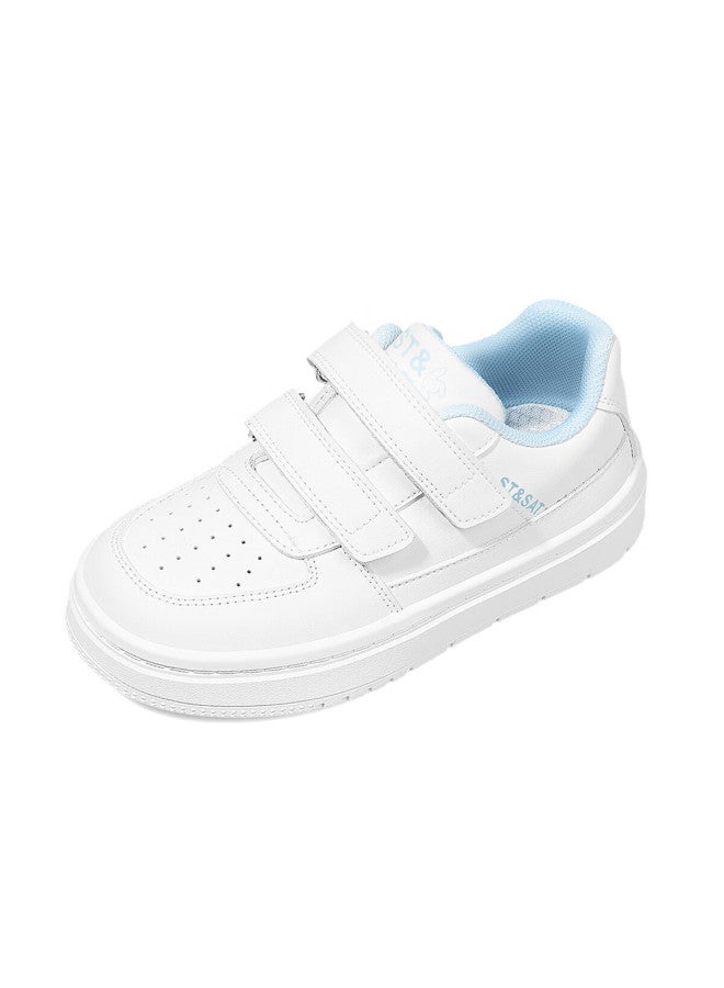 St&Sat Saay Saay Children's Shoes, Kids' White Sneakers, School Spring And Autumn Style, Boys And Girls Skateboard Shoes, Sports Casual Shoes, Fengxin Purple - Image 5