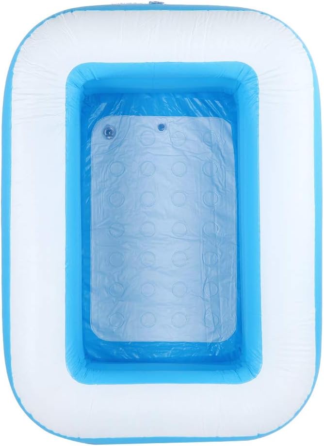 ويوبلز مسبح صغير للأطفال، مسبح قابل للنفخ 1.3 متر، مسبح للعائلة والأطفال والرضع (أزرق) - Image 2