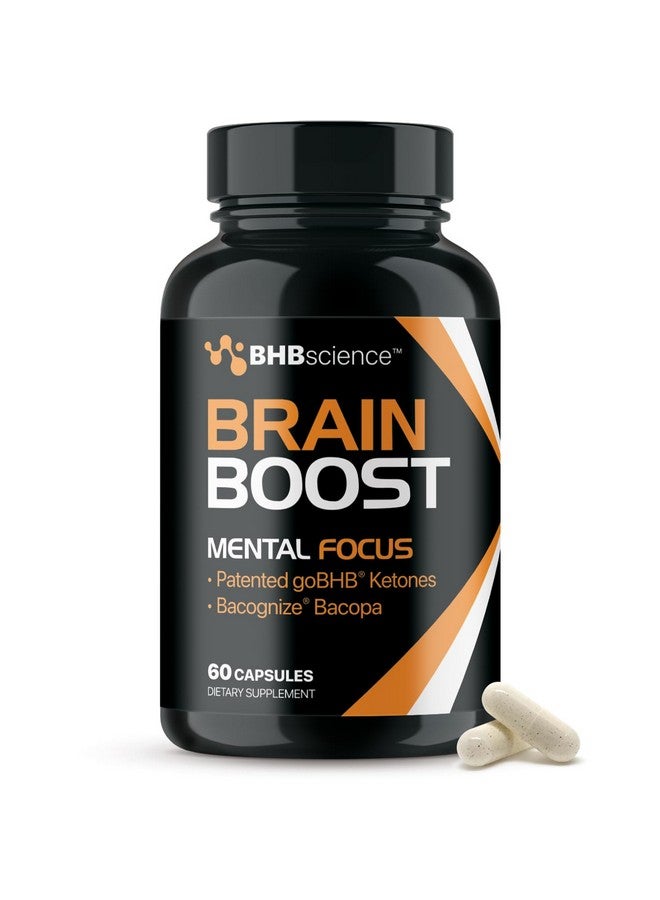 Real Ketones مكمل تعزيز الدماغ للتركيز - مكمل دعم الدماغ المعتمد سريريًا مع مستخلص باكوبا مونييري و goBHB المحمي لدعم الإدراك - تم اختباره من قبل طرف ثالث (30 حصة) - Image 1