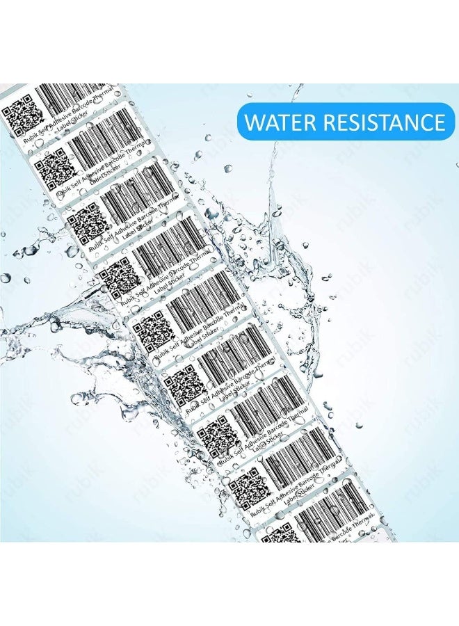 Rubik Direct Thermal Labels, Three-Proof Shipping Printers Paper Sticker for Amazon FBA, UPS, Fedex, DHL (50 x 80mm (500 Labels) - Image 4