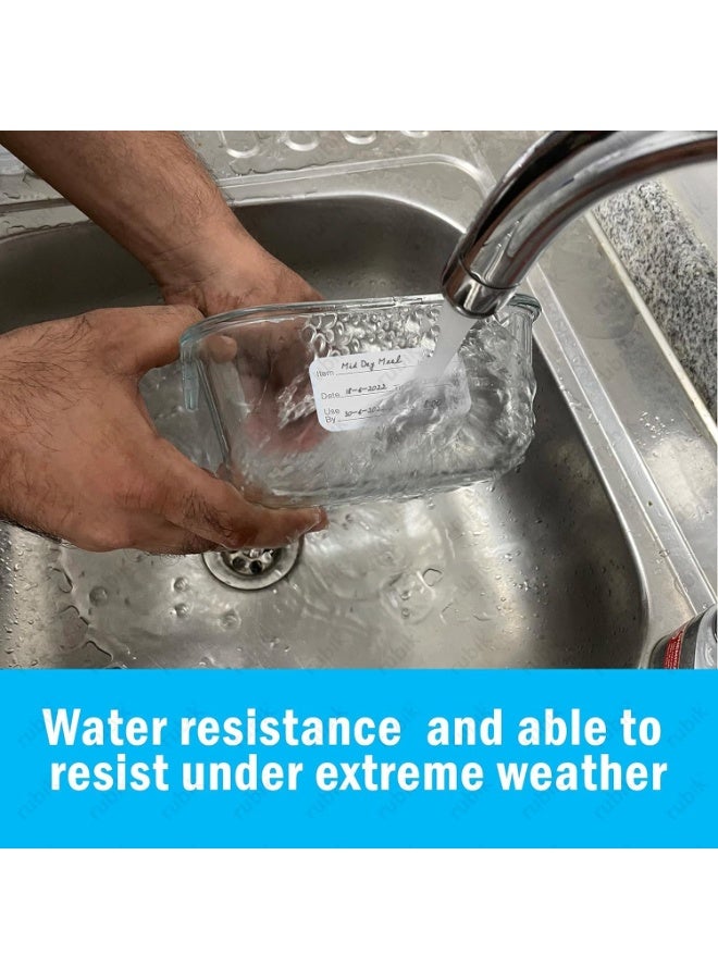 Rubik Direct Thermal Labels, Three-Proof Shipping Printers Paper Sticker for Amazon FBA, UPS, Fedex, DHL (50 x 80mm (500 Labels) - Image 3