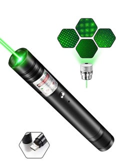 Generic High Power Laser Pointer Green rechargeable LED Flashlight  - Image 1