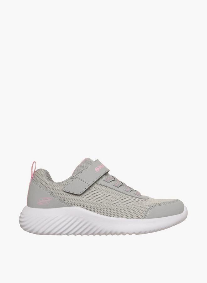 SKECHERS Girls Bounder Hook & Loop Sports Shoes - Image 2