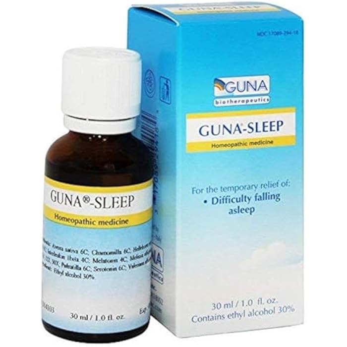 Guna Sleep Homeopathic Natural Sleep Support Aid - 1 Ounce - Image 1