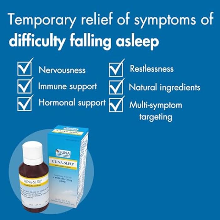 Guna Sleep Homeopathic Natural Sleep Support Aid - 1 Ounce - Image 3