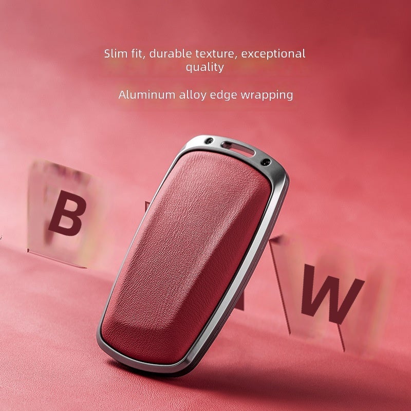 BMW Premium BMW Key Case for X3, X5, 5 Series, 3 Series, and iX3 - Aluminum Alloy Design - Image 3