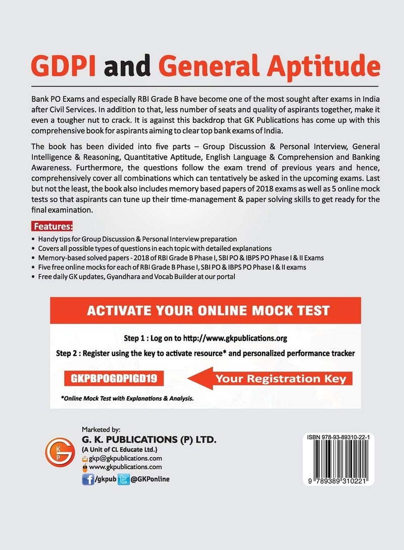 GDPI & General Aptitude for RBI Grade B Ph I, SBI PO & IBPS PO  - Image 2