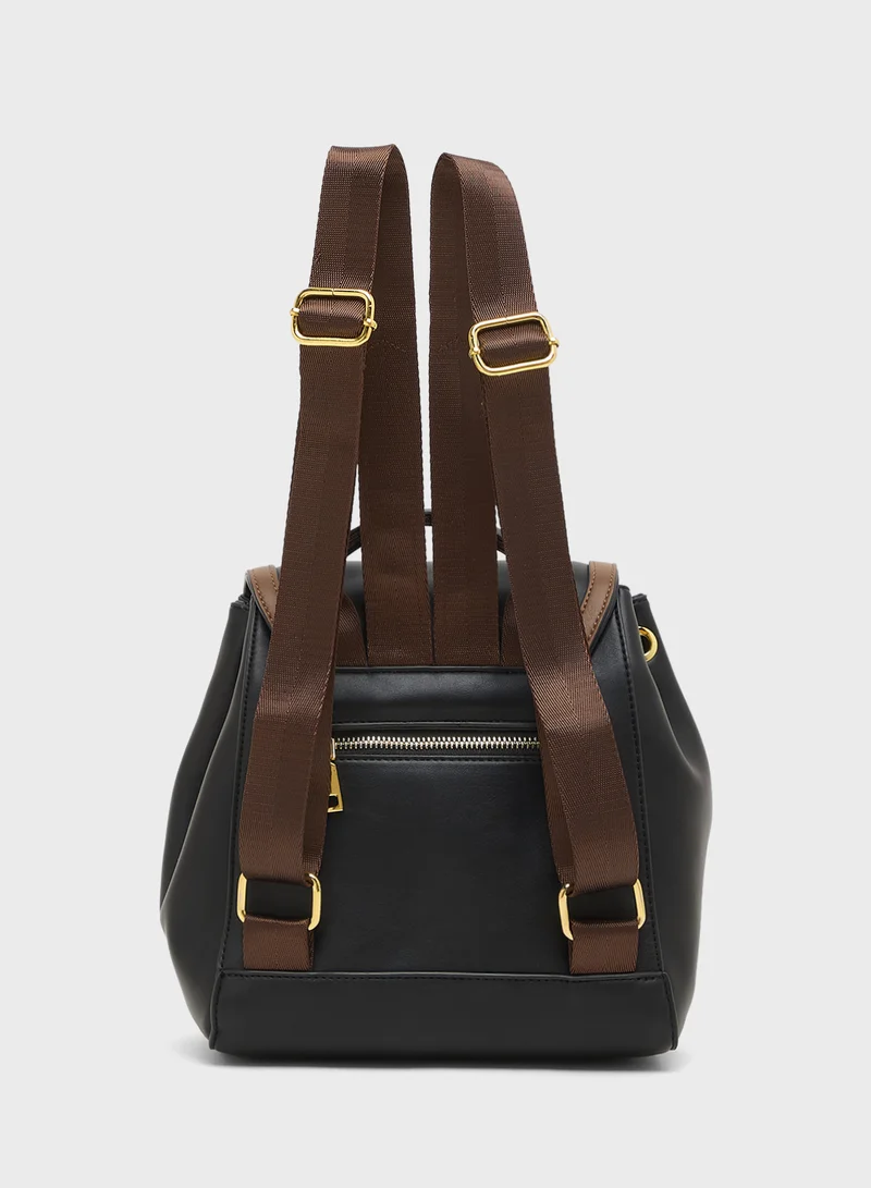 جينجر Roll Top Backpack