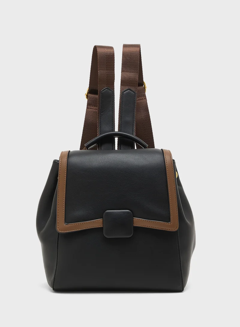 جينجر Roll Top Backpack